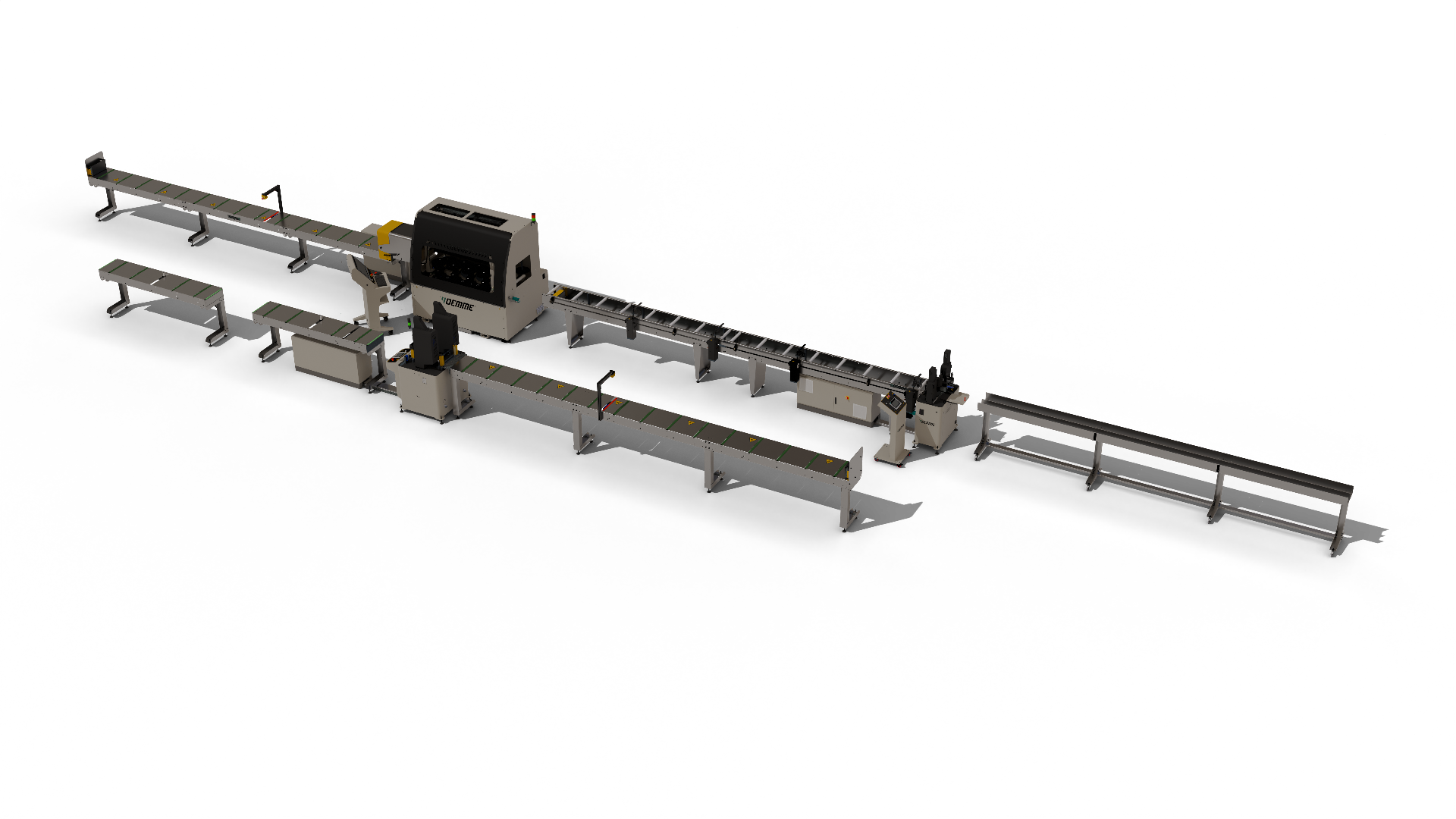 Layout 40 - Full CNC Assembly Line